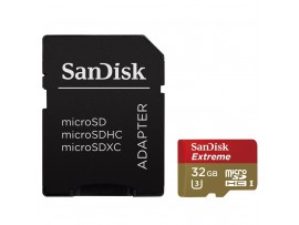 SanDisk Extreme microSDHC UHS-I 60MB/s 32GB (with Adapter)